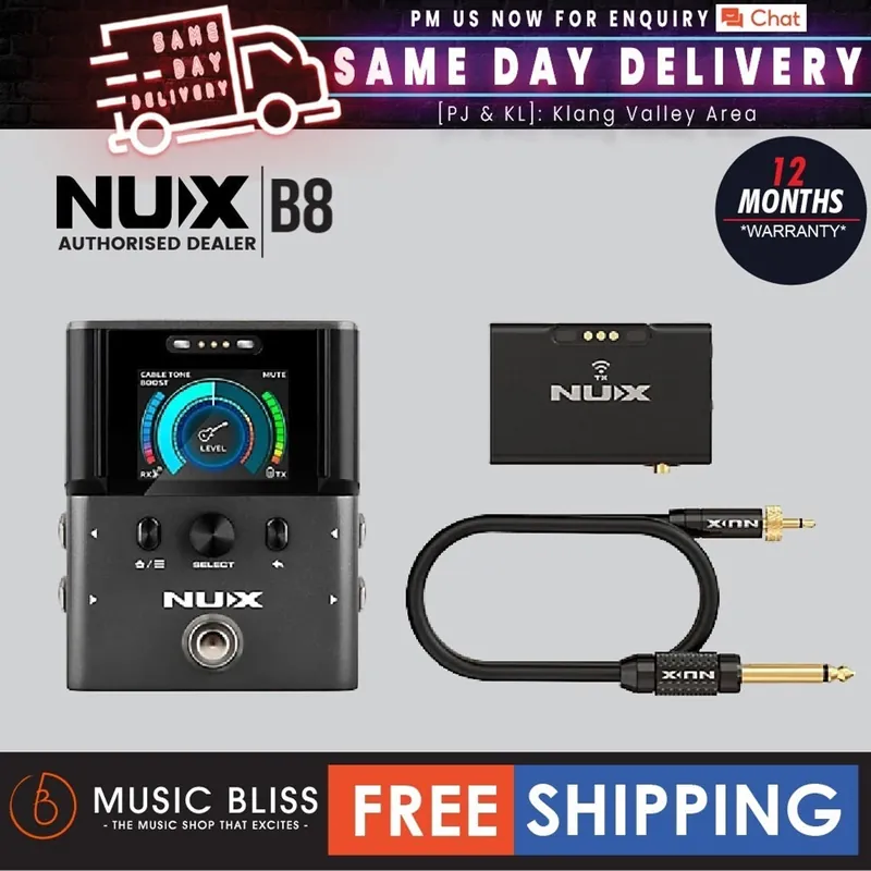 Grab Now NUX B-8 Professional Wireless System